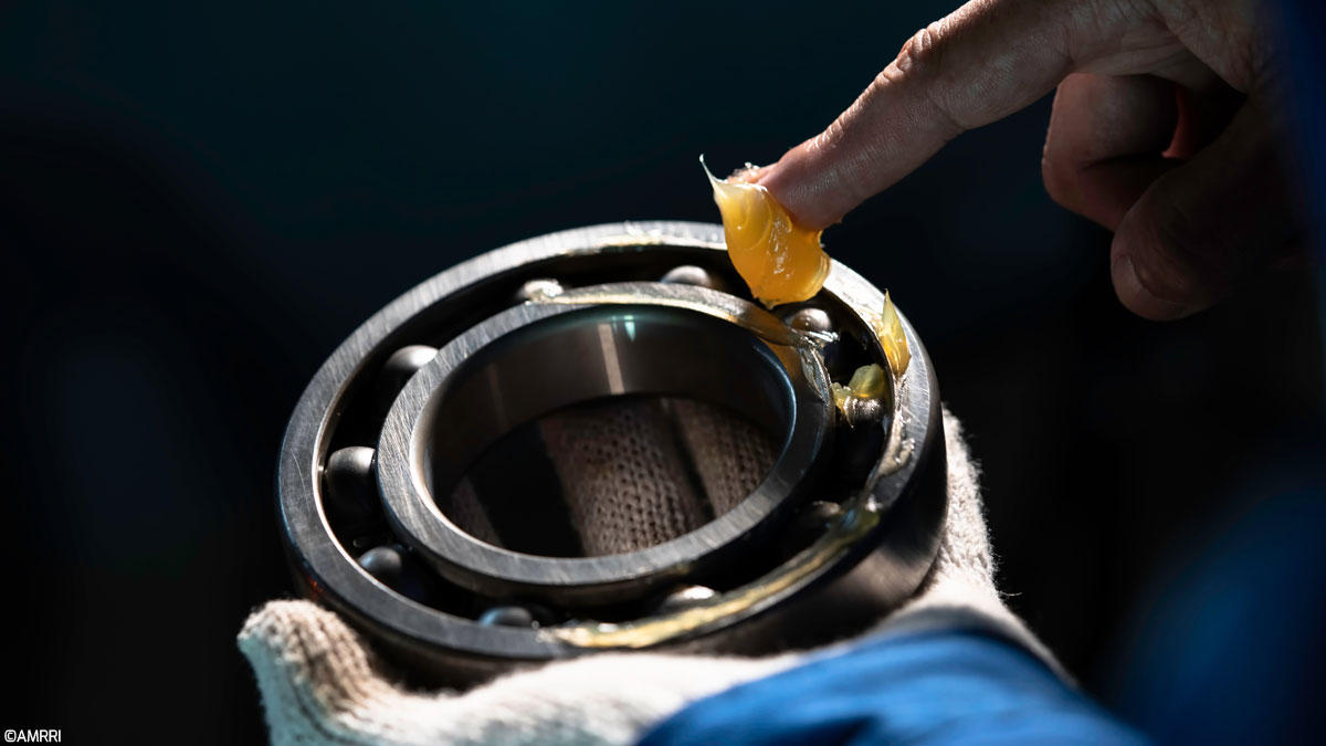 Bearing lubrication process